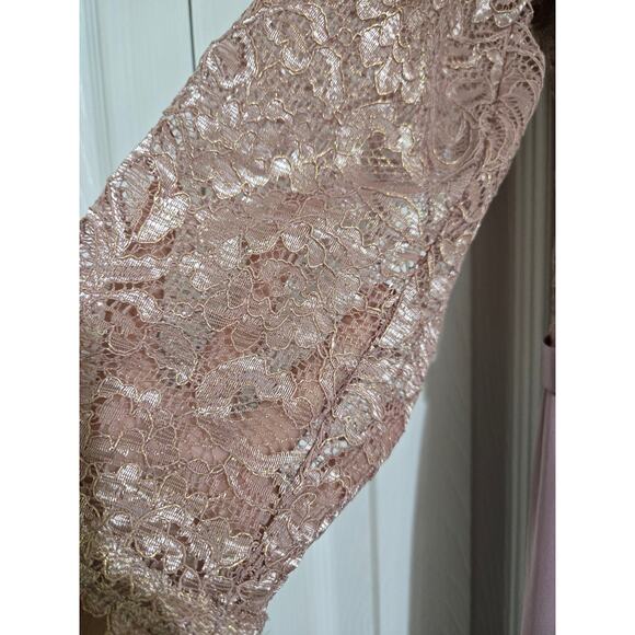 David's bridal size 12 women's mauve formal gown - Picture 3 of 13